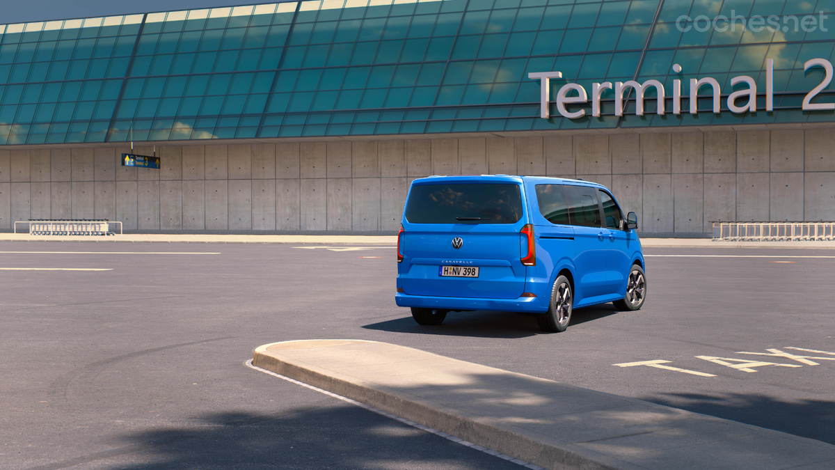 El Volkswagen Caravelle se renueva también en esta séptima generación del Transporter