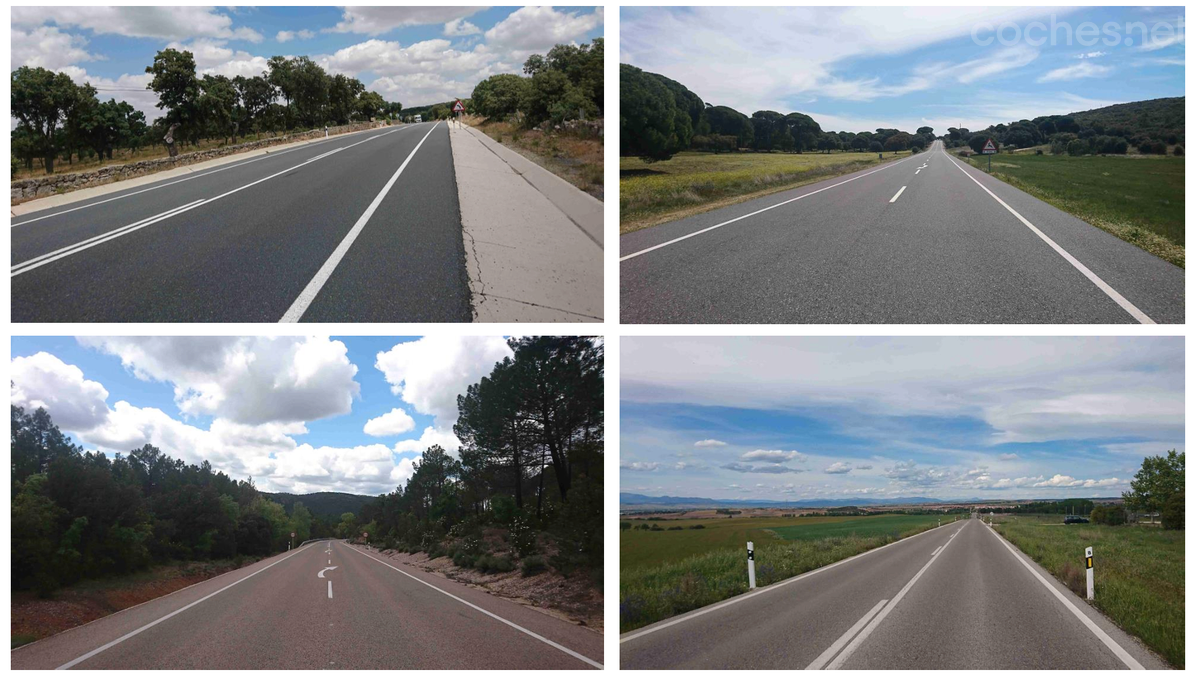 Hay mucha heterogeneidad en el diseño de carreteras convencionales.