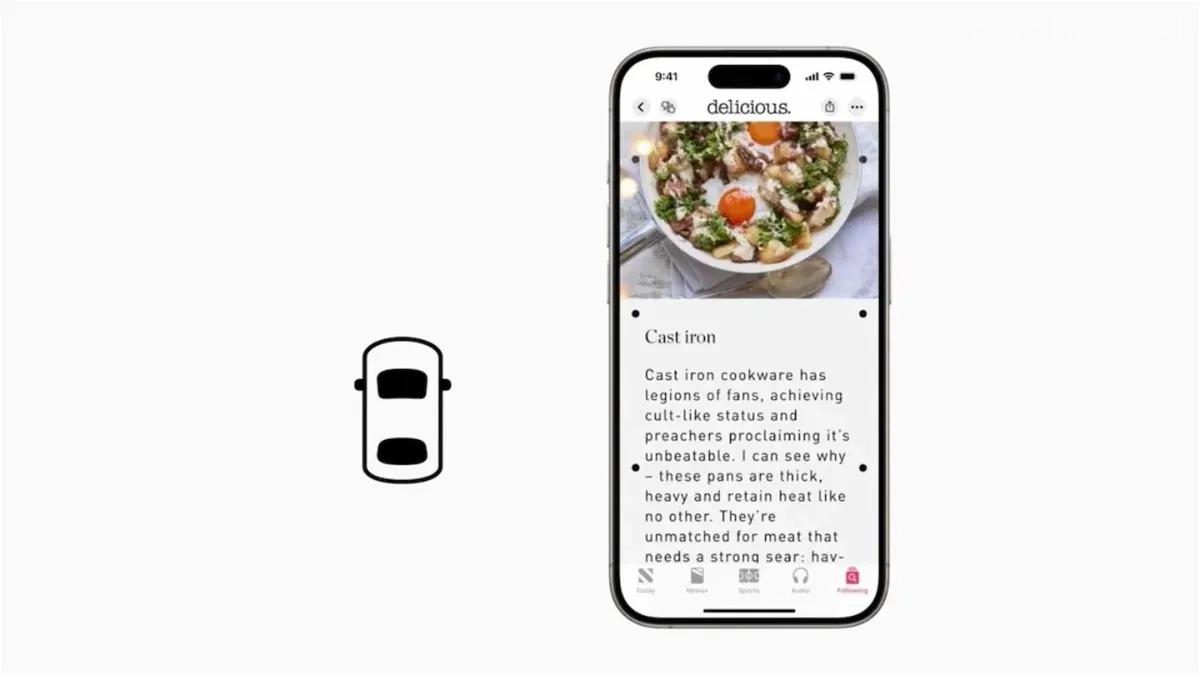 Vehicle Motion Cues es la apuesta de Apple en iOS 18 para evitar el mareo mientras usas el iPhone.