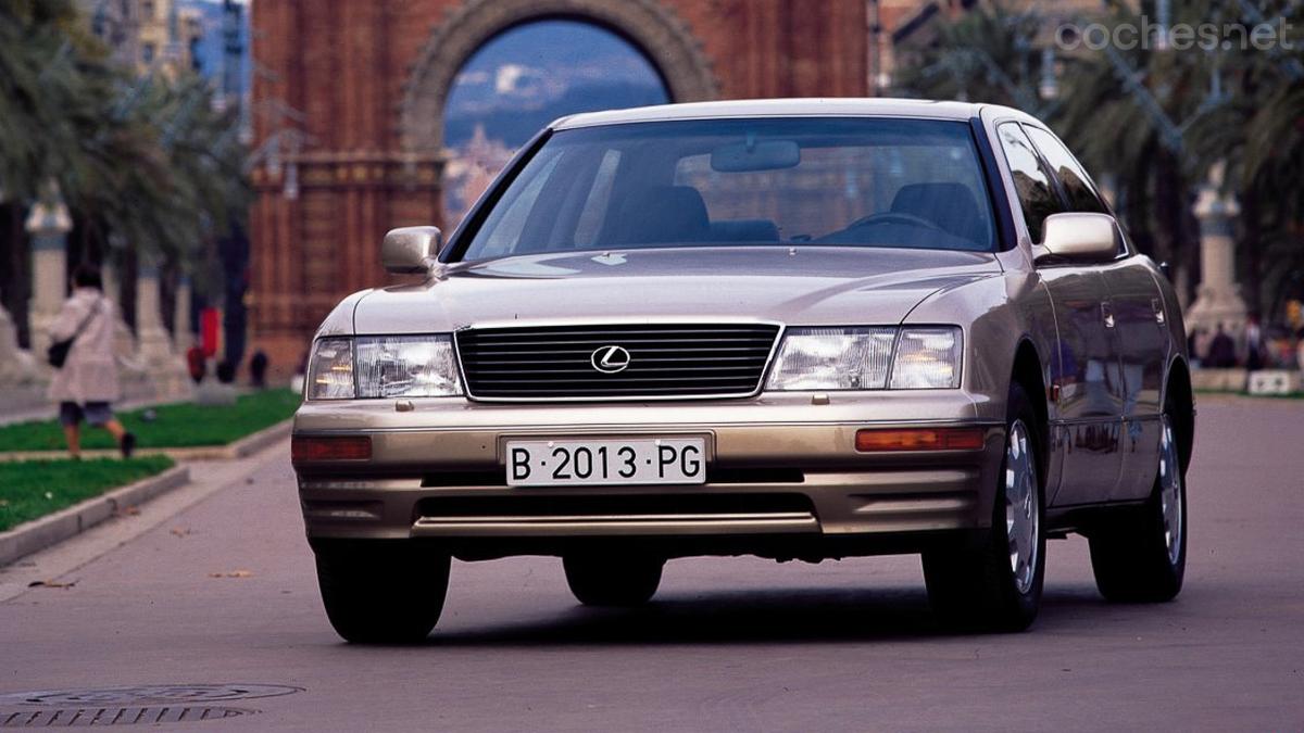 Reviviendo la historia: el Lexus LS 400 de 1990 estará en la exposición de Pebble Beach.