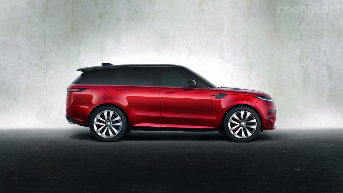 El Range Rover Sport se ofrece con versiones diésel y gasolina microhíbridas, híbridas enchufables y también con motor V8