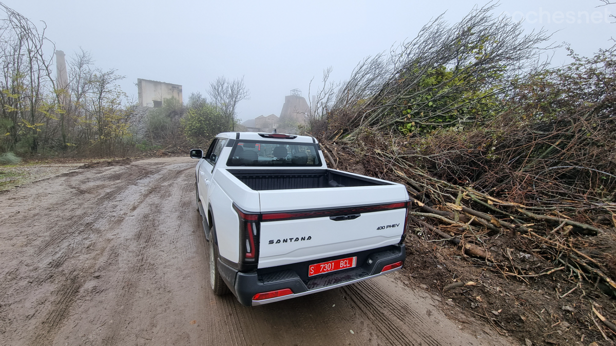 El Santana 400 ofrece hasta 3.200 kilos de capacidad de remolque