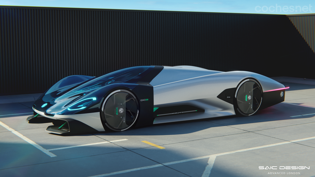 Al menos en teoría, el superdeportivo eléctrico MG EXE 181 es capaz de lograr una velocidad máxima de 415 km/h, acelerando de 0 a 100 km/h ¡en 1 segundo!