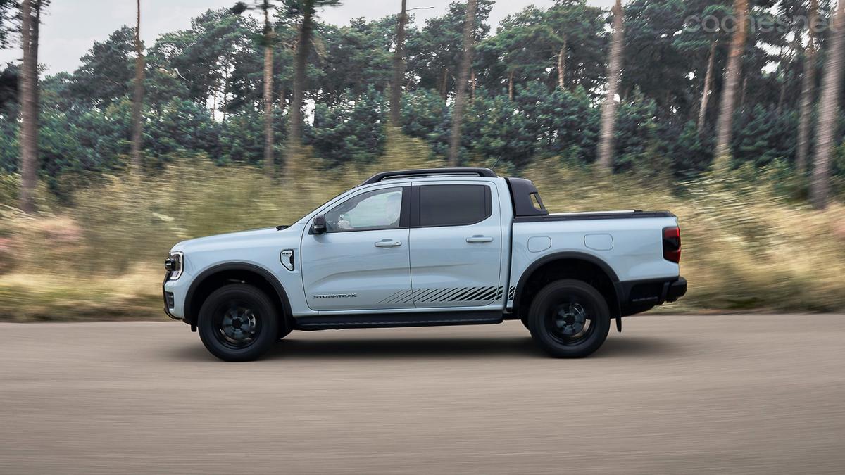 Robusto pero estilizado, así se presenta el Ford Ranger PHEV 2024.