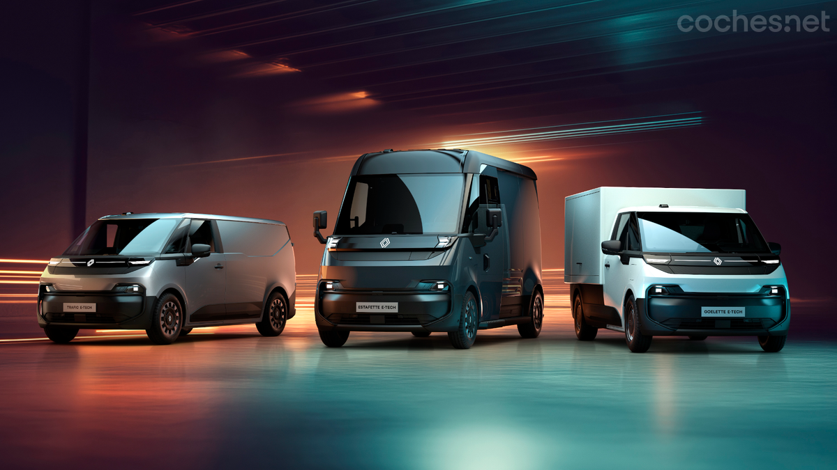 Renault Estafette, Goelette y Trafic, nuevos comerciales eléctricos