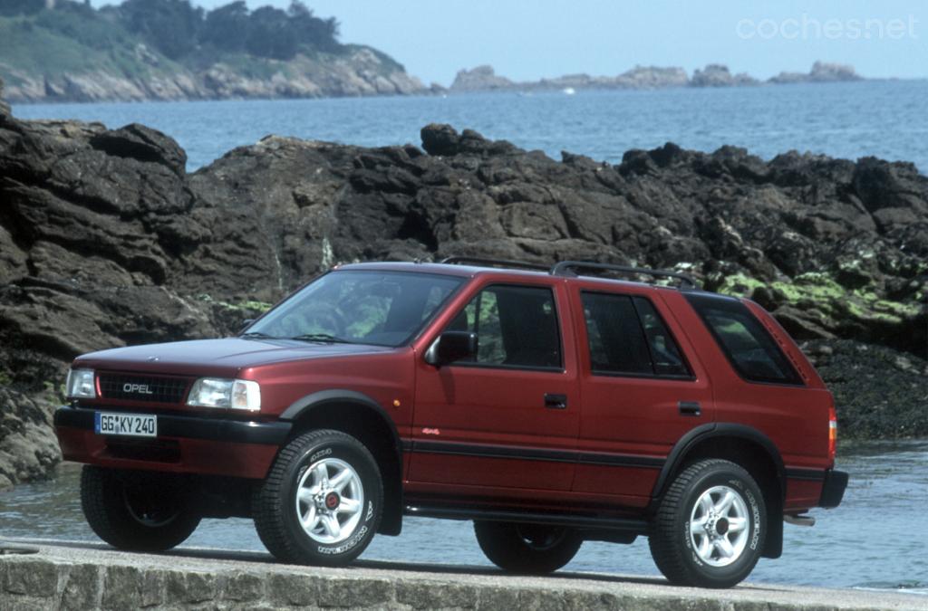 El Opel Frontera tuvo una buena aceptación en el mercado español, coincidiendo con el boom del 4x4 en nuestro país. 