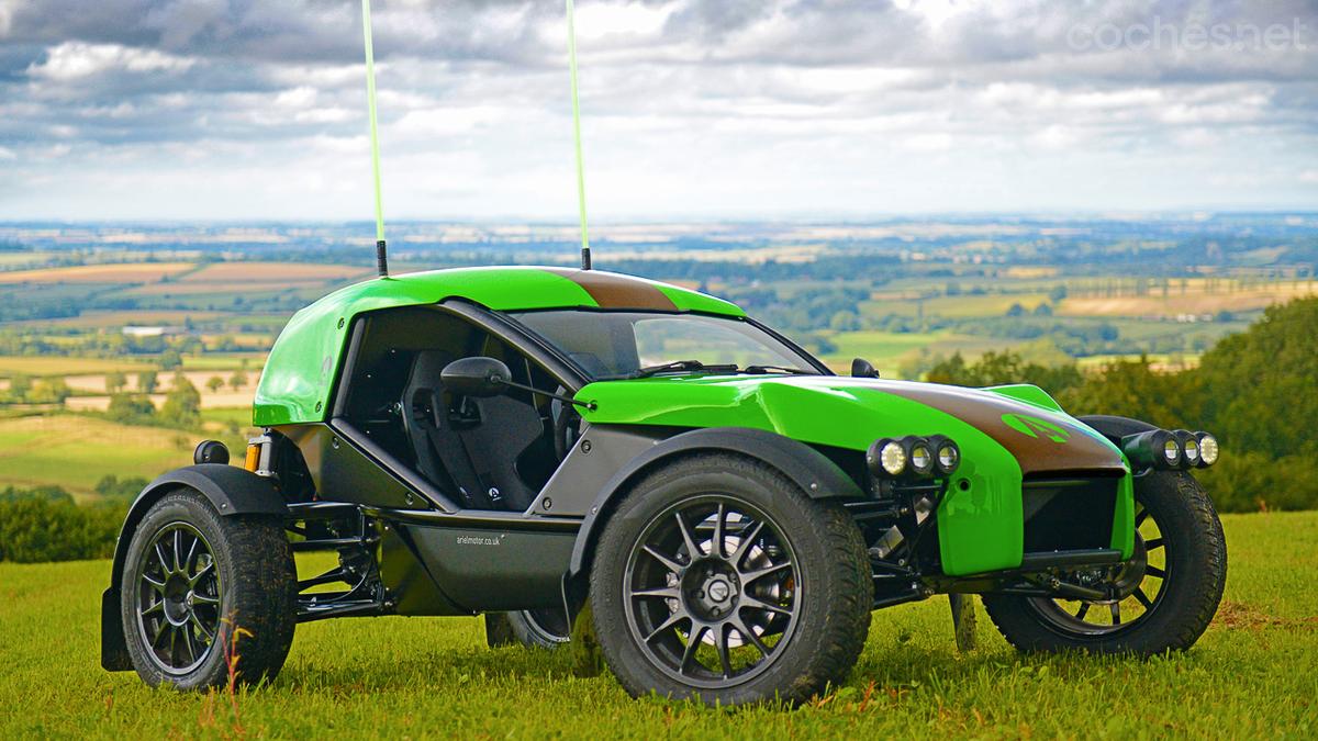 Este es el Ariel E-Nomad, el buggy de los 285 caballos