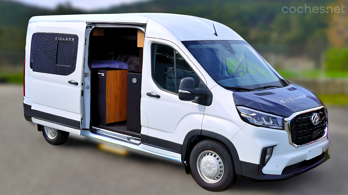 Maxus Deliver 9 Cíclope Mencía: Conversión a camper