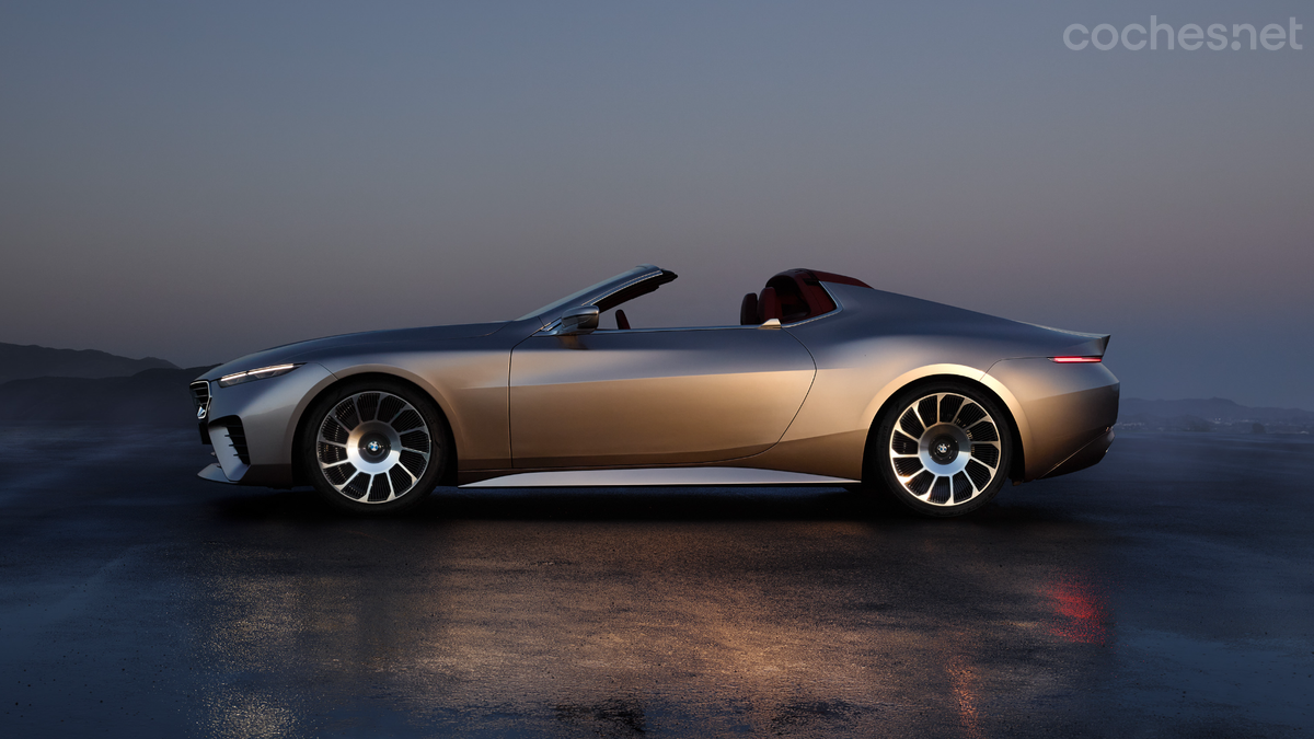 Con líneas precisas y proporciones únicas, el BMW Skytop reinventa la filosofía de los roadsters históricos.