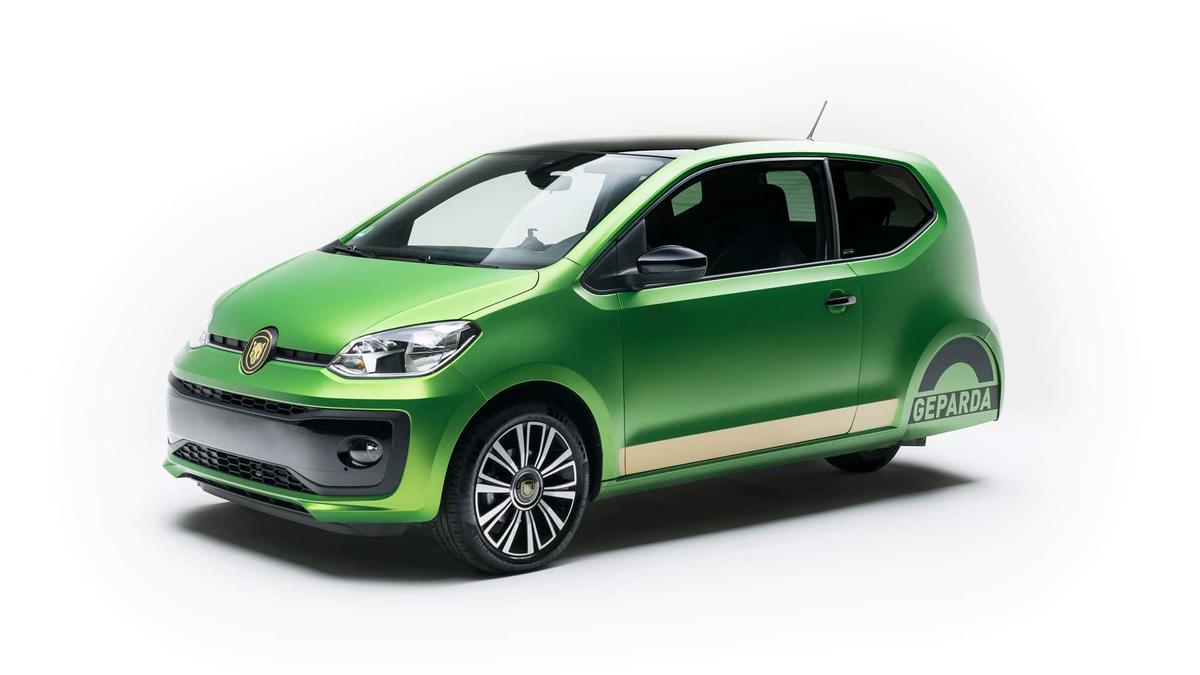 Geparda: el Volkswagen Up! de tres ruedas que se puede conducir desde los 16 años