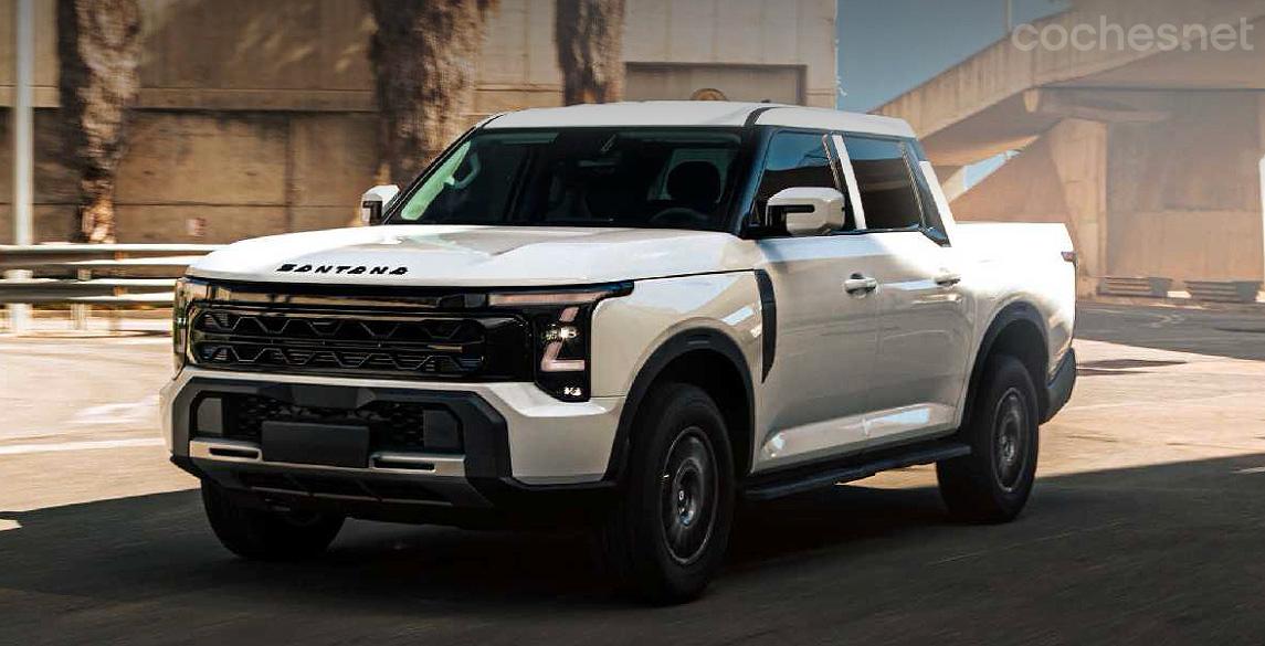 Frontal del Santana 400 D