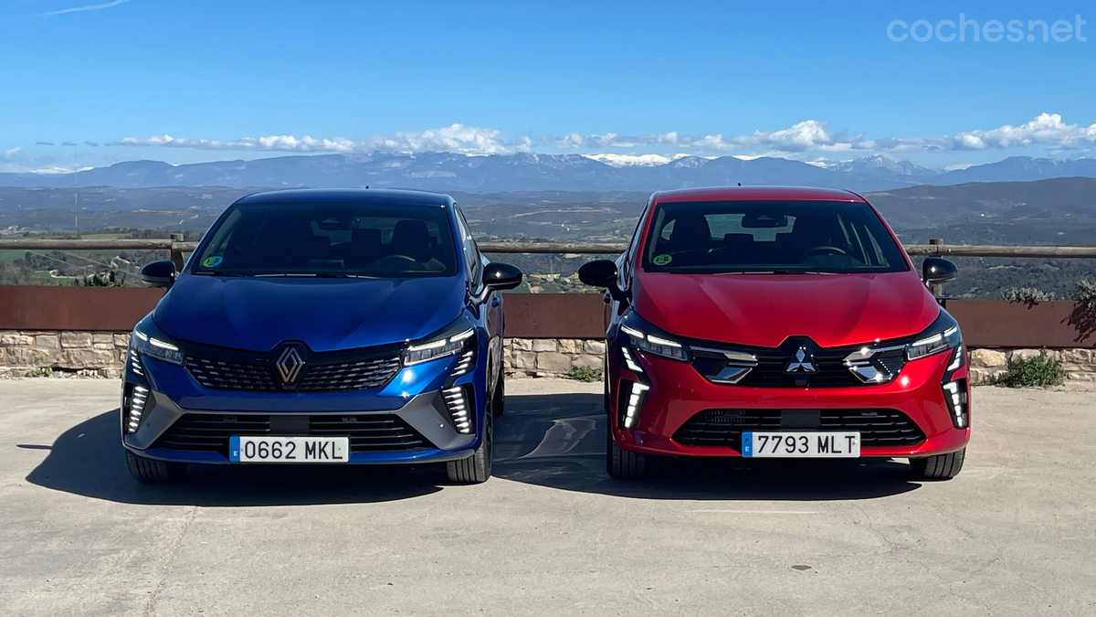 Renault Clio y Mitsubishi Colt son dos automóviles casi idénticos; pero hay buenas razones para que ambos modelos estén a la venta.