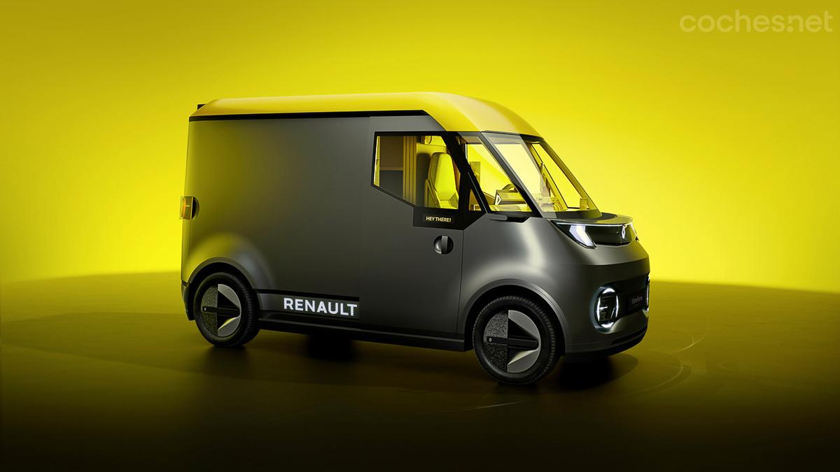 El Renault Estafette Concept redefine la movilidad urbana con su diseño modular y tecnología avanzada.