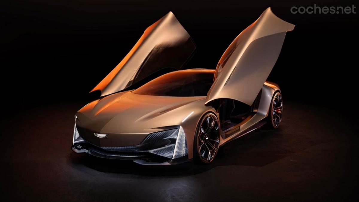 Cadillac Opulent Velocity Concept: una fusión de tecnología autónoma y lujo artesanal.