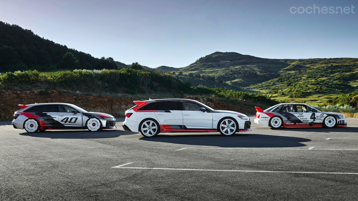 Esta versión tan especial del RS6 Avant se inspira en el concept del 2020 y en el Audi 90 quattro IMSA GTO.