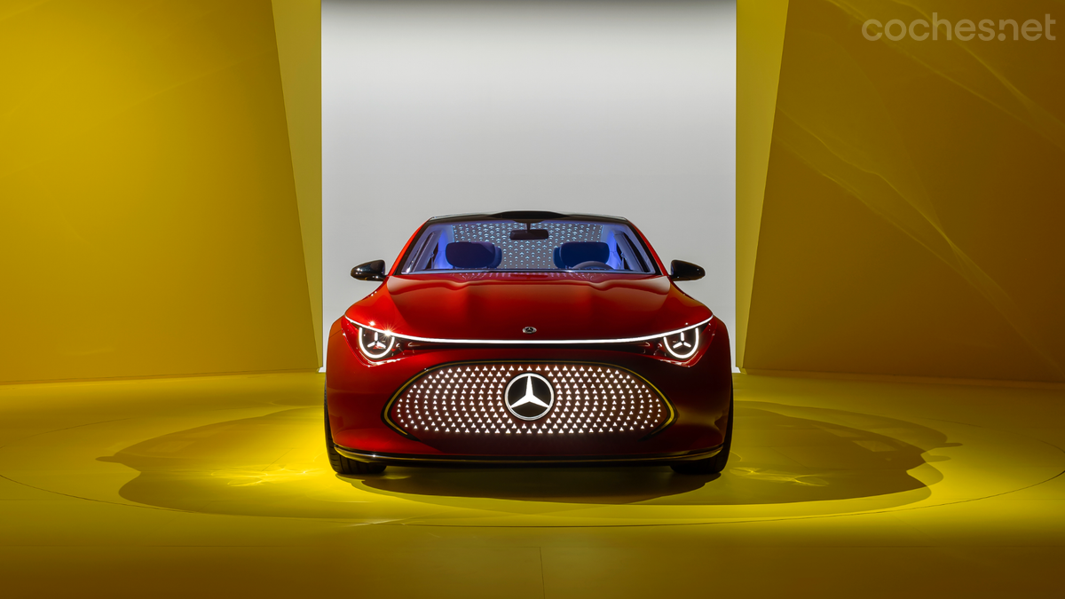 El Mercedes CLA Concept adelanta el lenguaje de diseño de la futura berlina de lujo eléctrica de Mercedes