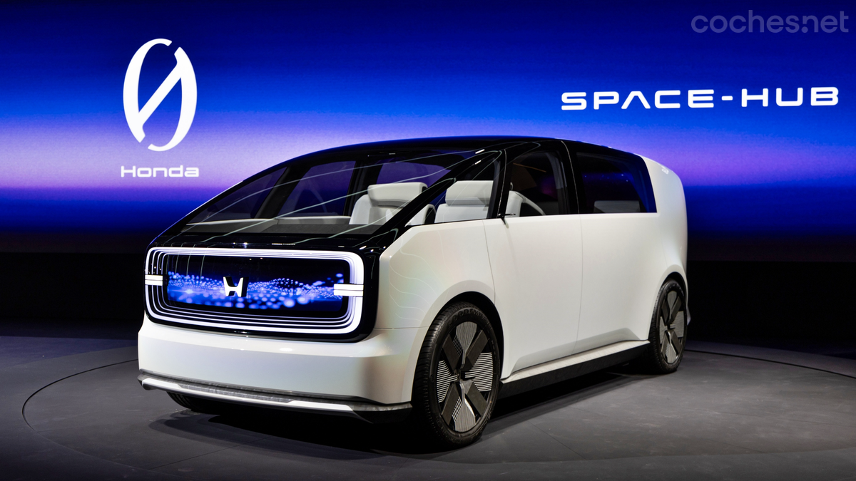 El Honda Space-Hub es precisamente eso: un "espacioso punto de encuentro".