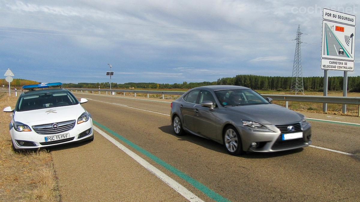  La DGT ha iniciado una experiencia piloto en dos carreteras de Palencia, CL-613 y CL-615