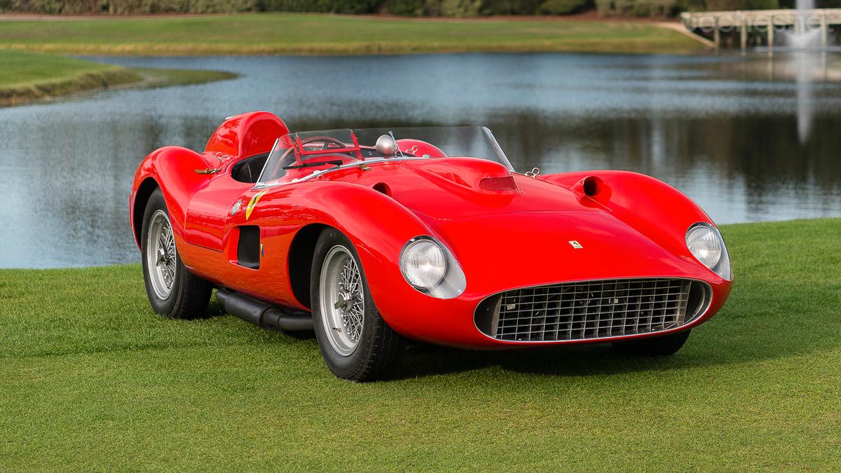 El Ferrari 335S de 1957, un icono de las pistas, se corona como el Best of Show del Salon Privé Concours 2024.