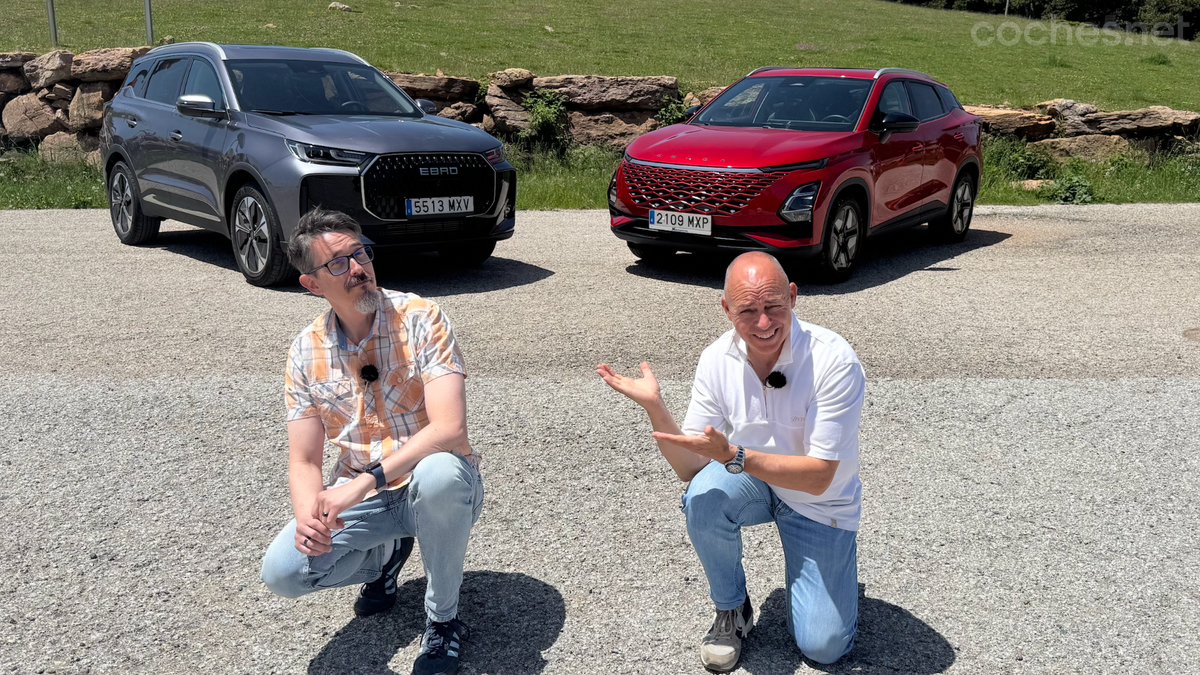 EBRO S700 vs Omoda 5: Misma base, distinto coche