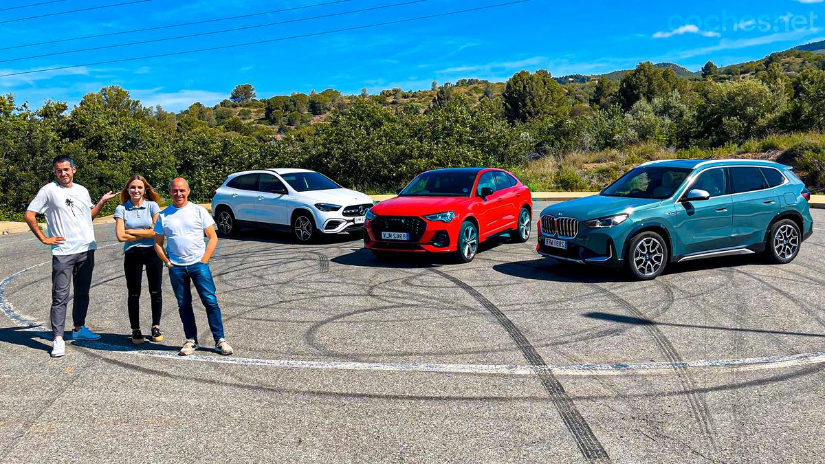 Audi Q3 Sportback TFSI-e vs BMW X1 XDrive 25e vs Mercedes-Benz GLA 250e