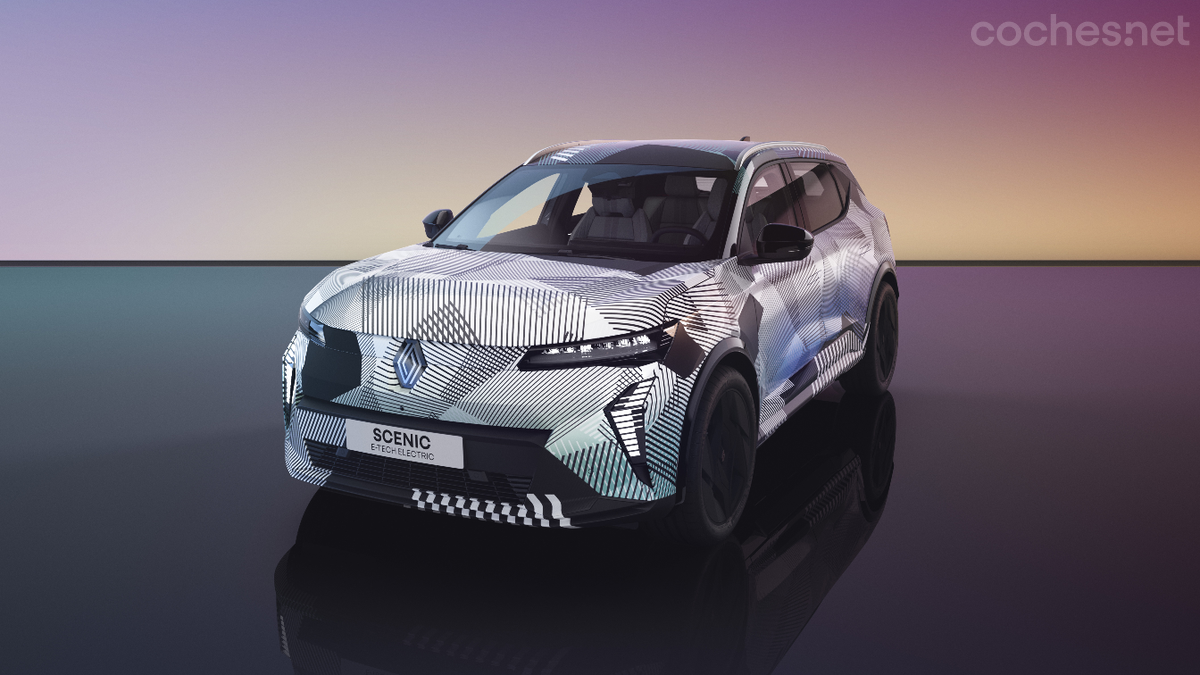 Renault ya tiene listo y preparado su nuevo Scénic 100% eléctrico.