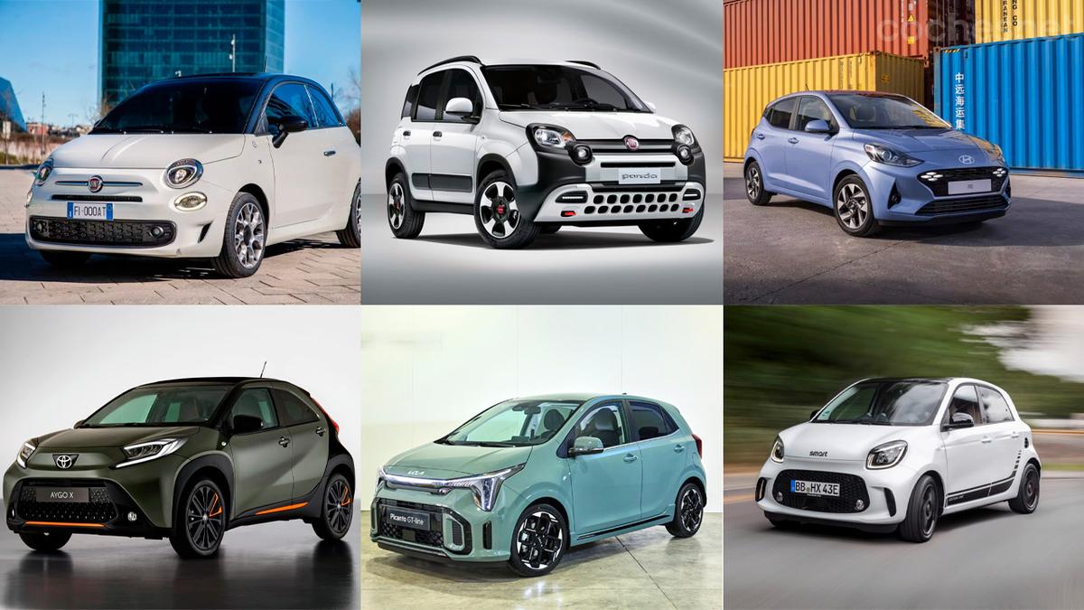 6 coches pequeños con etiqueta C baratos