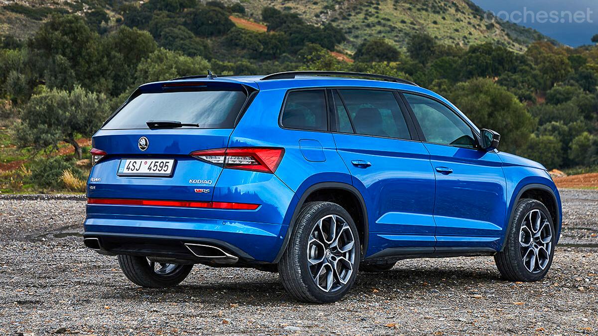  Skoda Kodiaq: hasta 2.105 litros de capacidad de maletero en su configuración máxima.