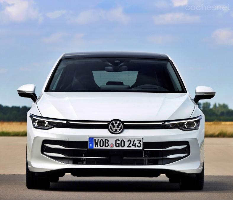El Volkswagen Golf en su octava generación, que acaba de renovarse estéticamente, tiene una versión básica diésel muy eficiente. 