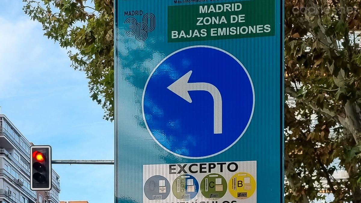 La ZBE de Madrid dejará inhabilitados miles de coches en enero.