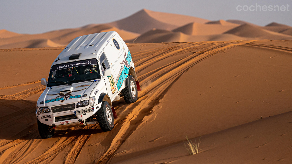 Que nos ganaran coches como este Toyota de Lorenzo Fluxá, que correrá el próximo Dakar Classic, entraba dentro de la lógica.