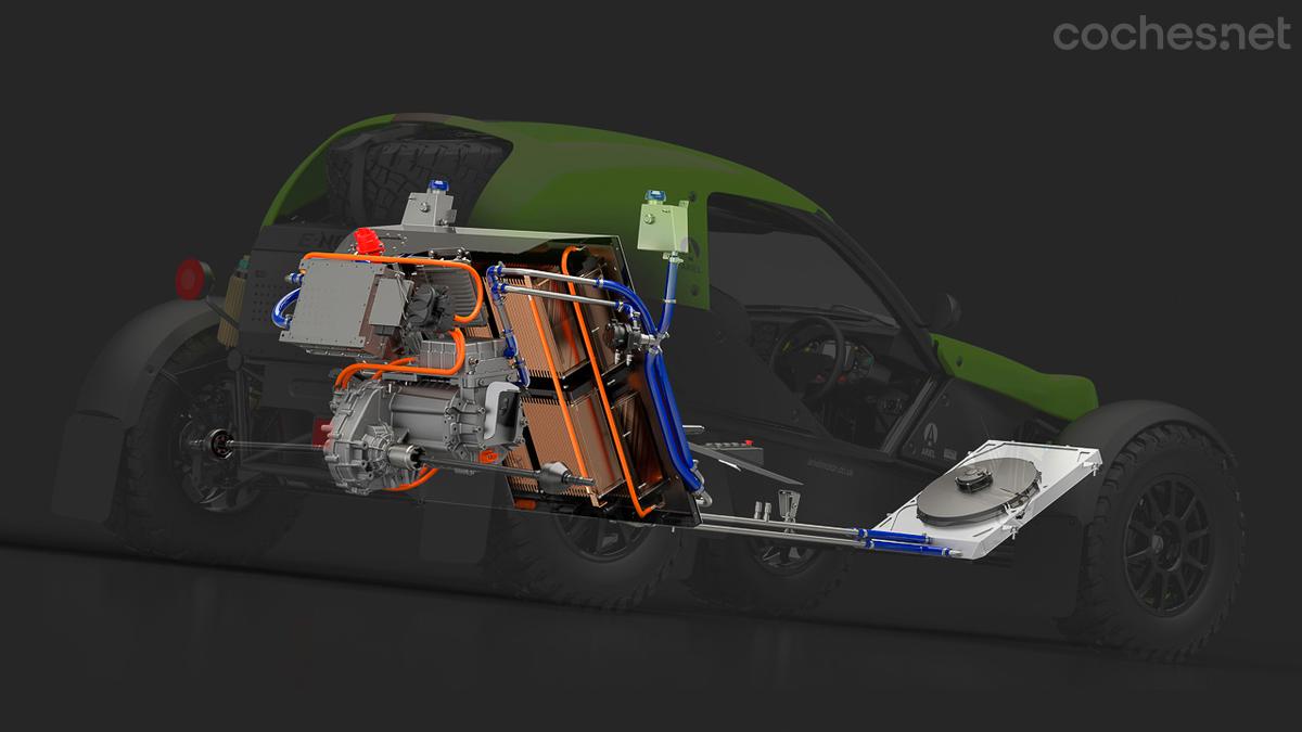 Batería de 41 kWh diseñada para optimizar el rendimiento en cualquier condición.