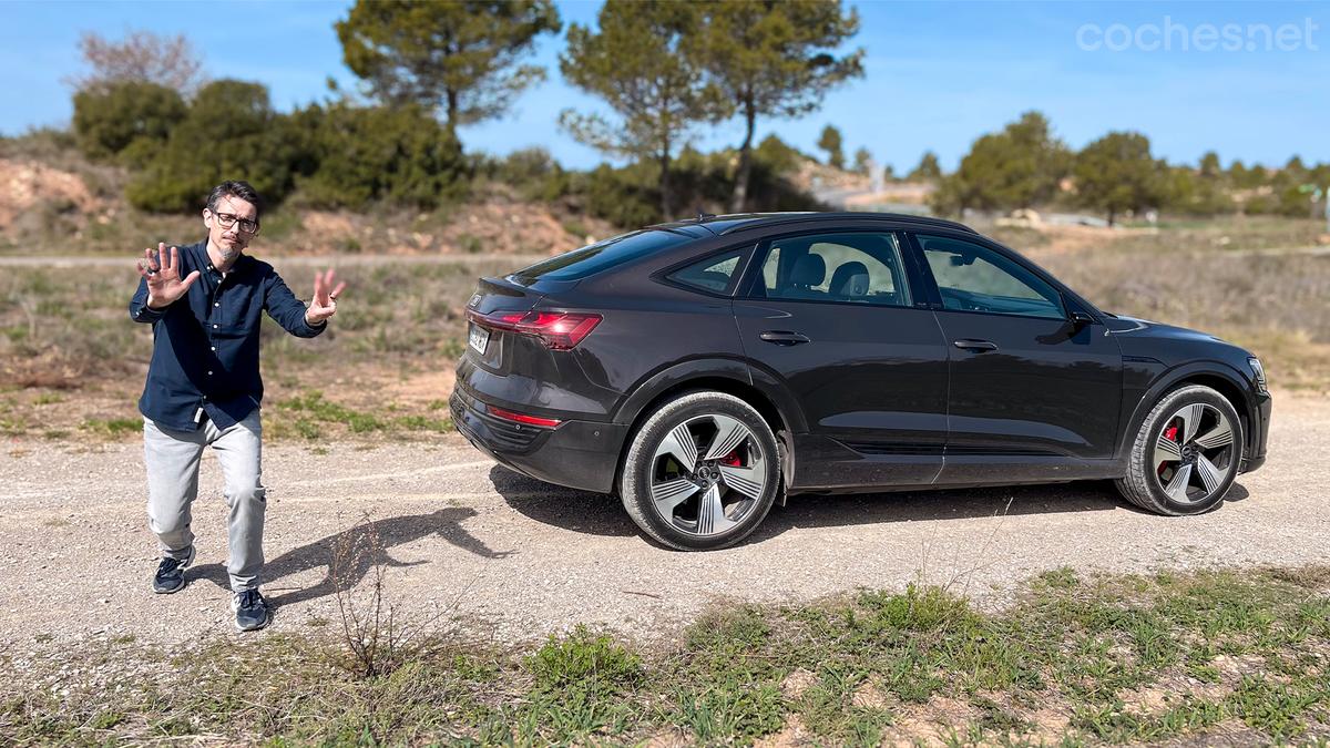 Audi Q8 Sportback e-tron: Tan eficiente como caro