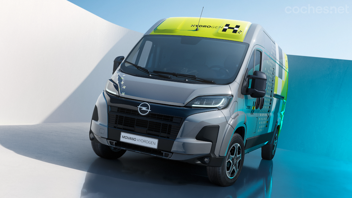 Opel Movano Hydrogen: Estreno mundial en Hannover