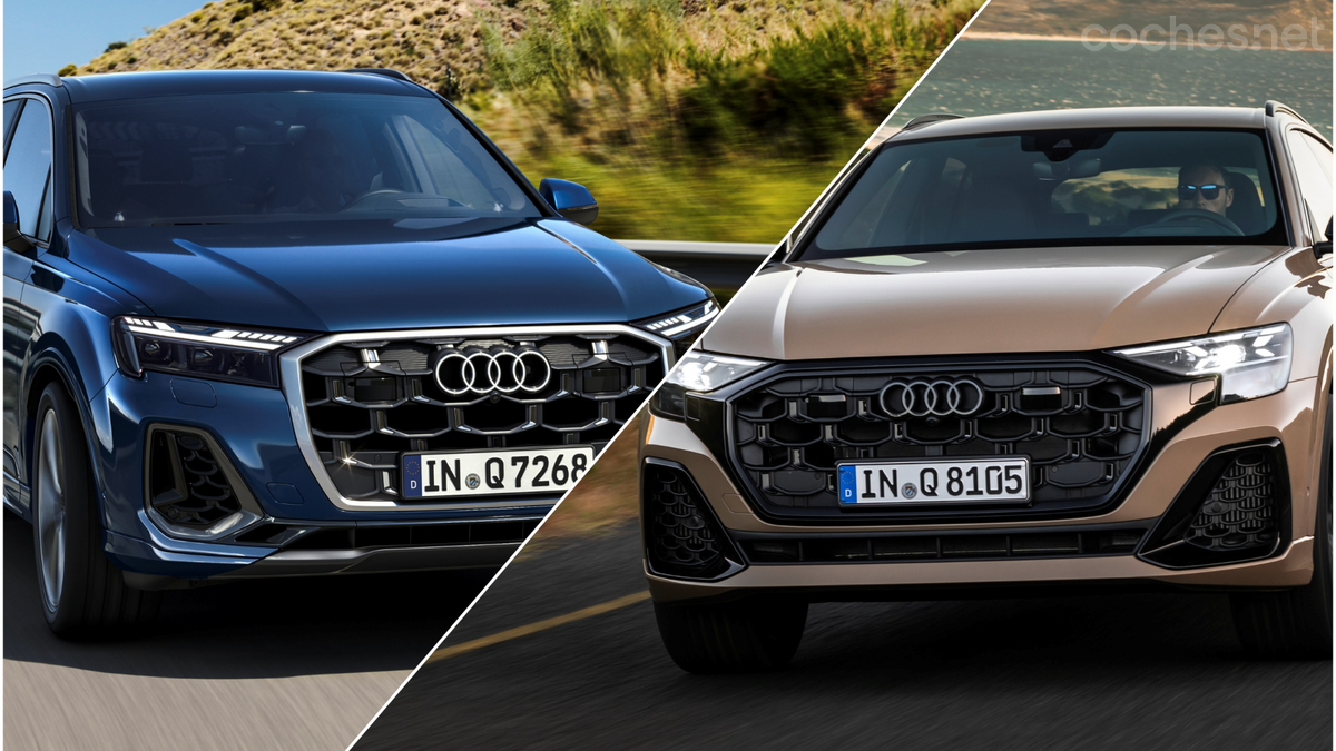 Audi Q7 vs Audi Q8: ¿Cuál interesa más?