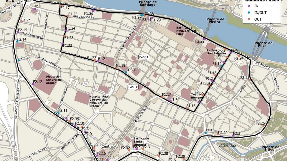 ¿Qué coches no pueden entrar en la ZBE de Zaragoza?