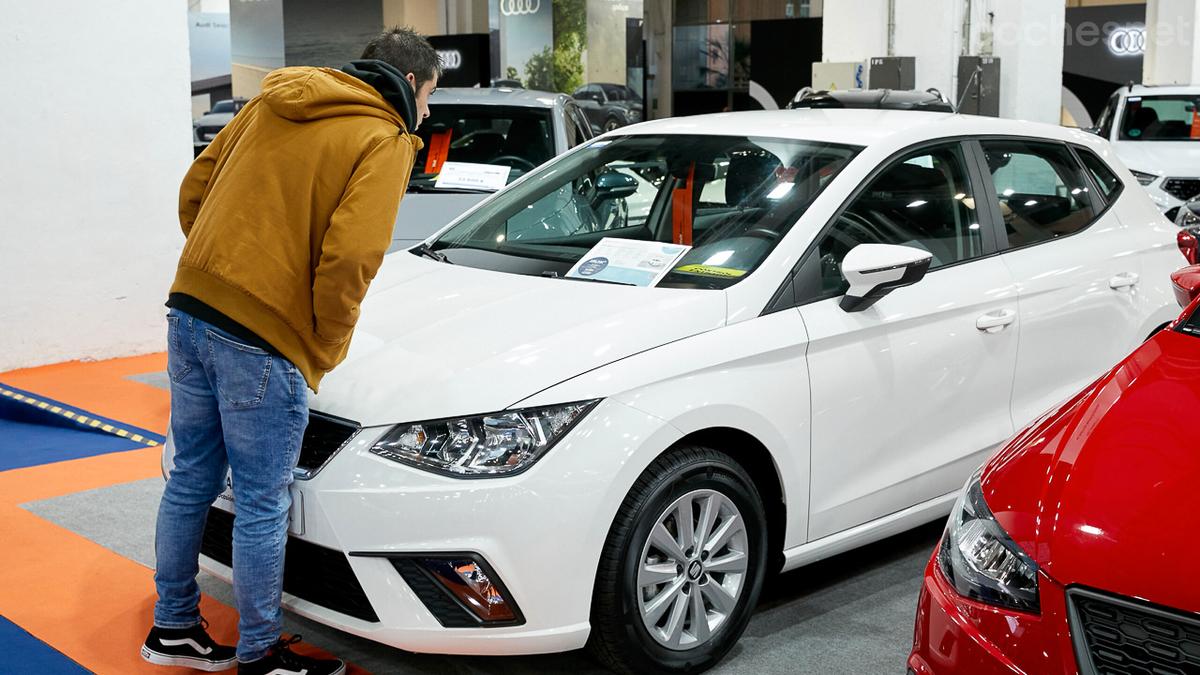 La antigüedad de los coches usados refleja una distribución estable, excepto entre los vehículos de 4 a 5 años.