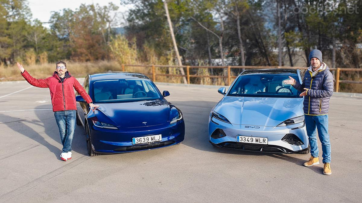 Opiniones de Tesla Model 3 vs BYD Seal