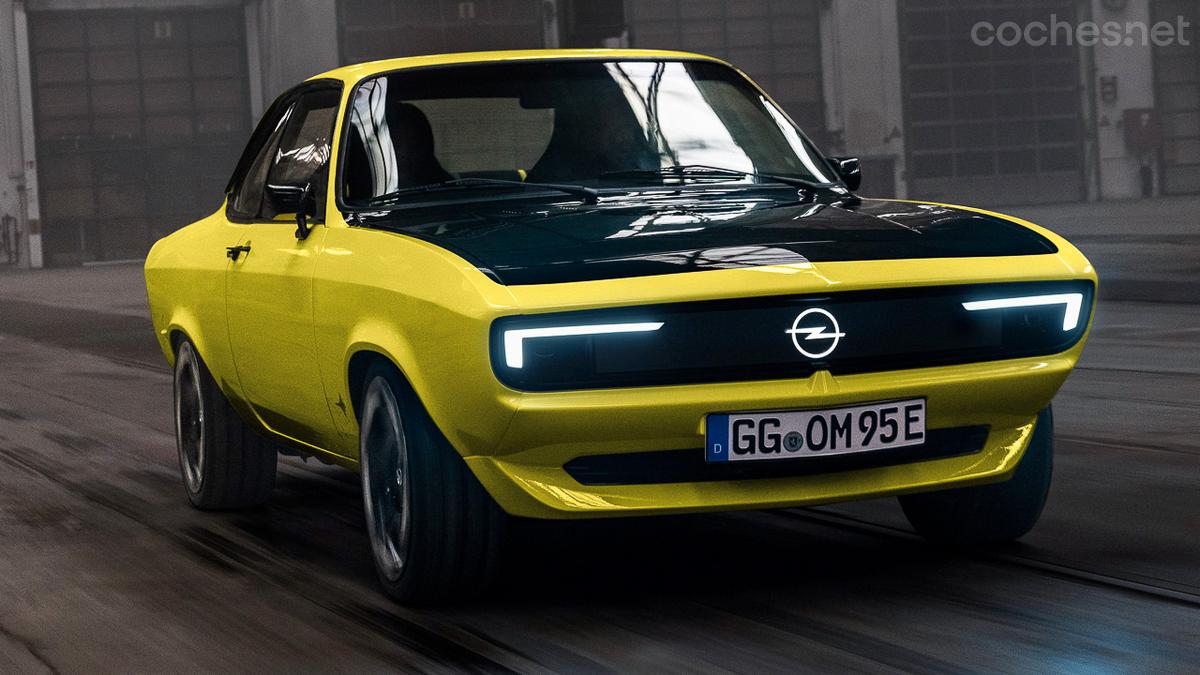 Opel Manta GSe ElektroMOD: un clásico electrificado y con corte americano