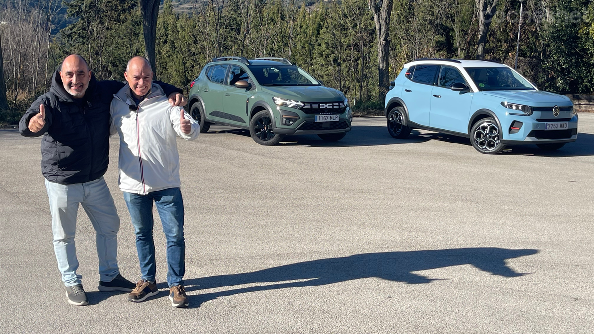 Comparativa coches baratos: Citroën C3 - Dacia Sandero Stepway