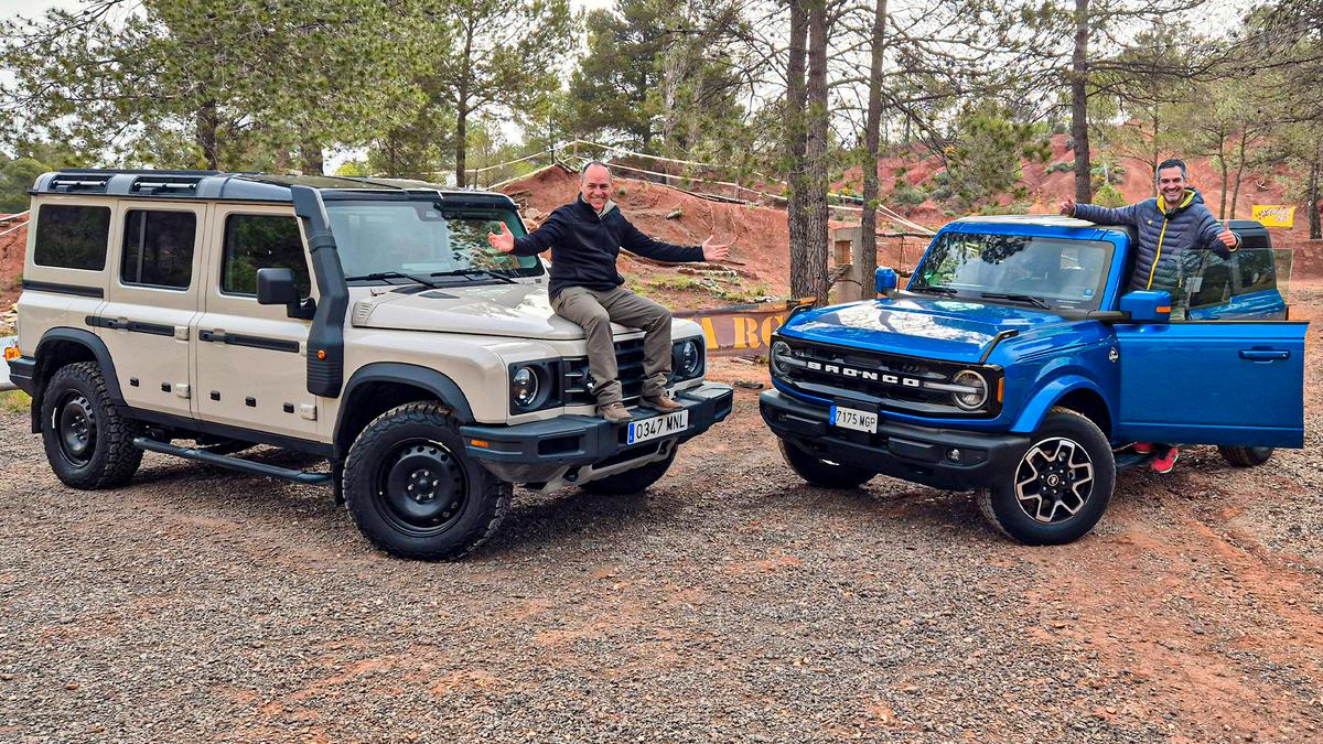 Opiniones de Ford Bronco vs Ineos Grenadier: El TT más puro, a prueba