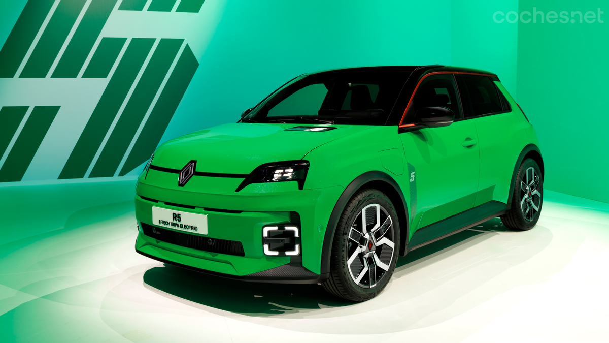 El color verde es uno de los que mejor sienta al nuevo Renault 5 E-Tech y será el único que no tendrá sobreprecio