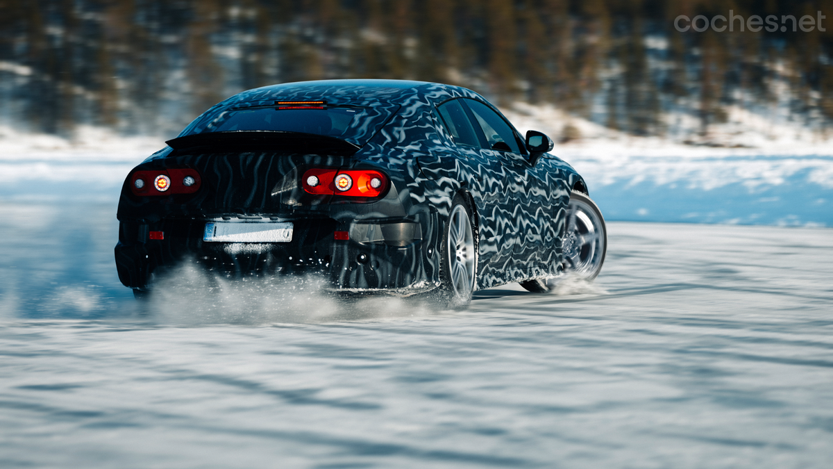 La plataforma eléctrica de AMG se somete a pruebas rigurosas a -25°C.