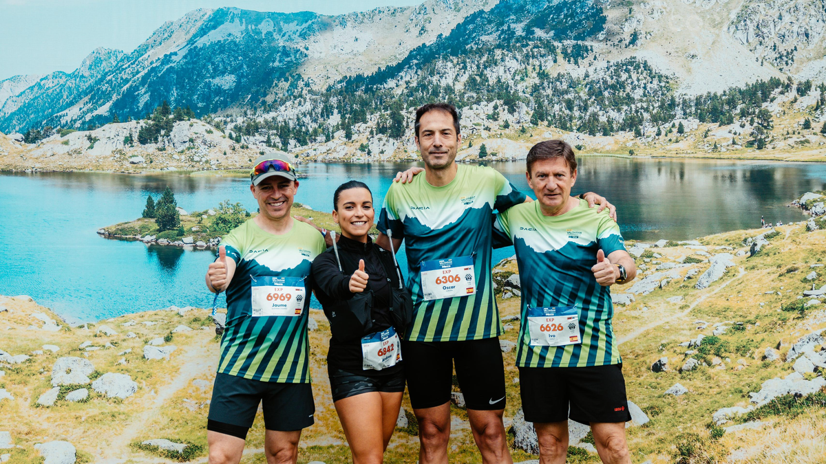 Éxito del equipo Dacia en la UTMB Val d’Aran