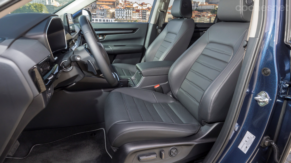 Honda acostumbra a ofrecer interiores de calidad, y el nuevo CR-V no es una excepción.