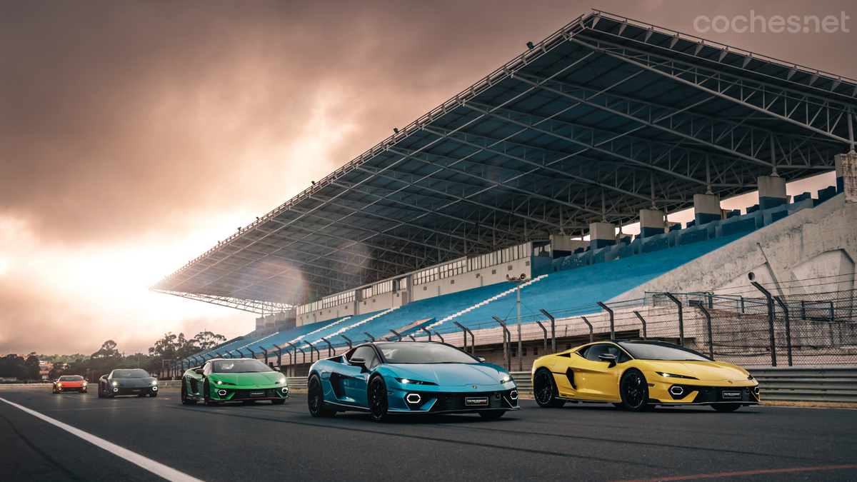 El circuito de Estoril fue el escenario perfecto para disfrutar de la conducción del Lamborghini Temerario.