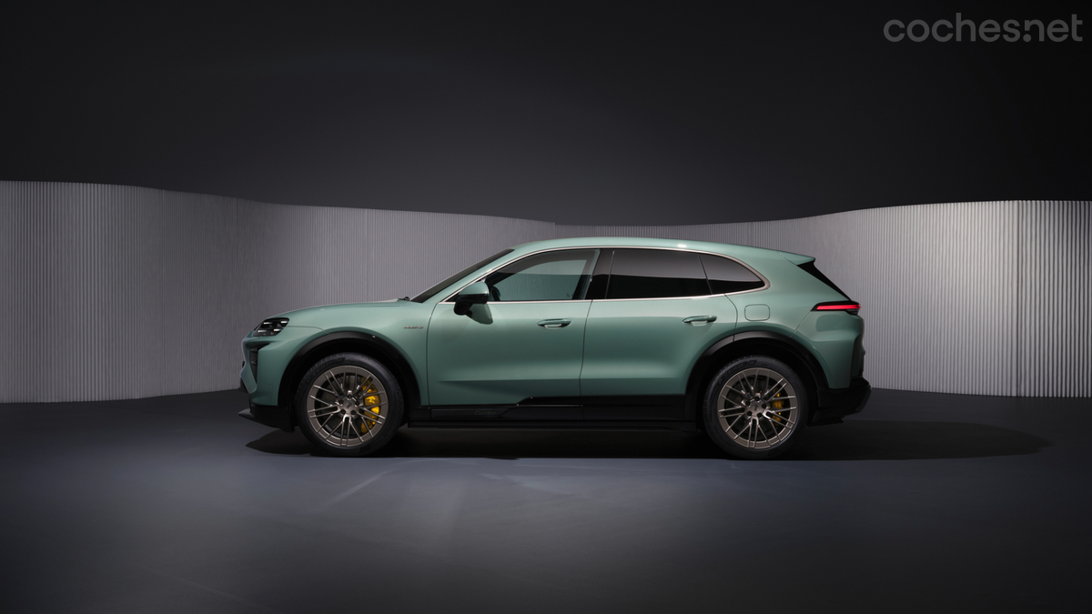 El nuevo Cayenne Eléctrico mantiene proporciones reconocibles.