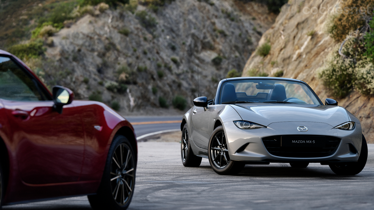 Mazda retoca su icónico MX-5 con más equipamiento 