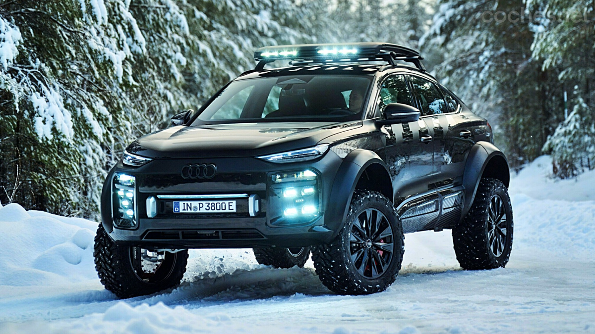 Audi Q6 e-tron offroad concept: Prototipo más "cañero"