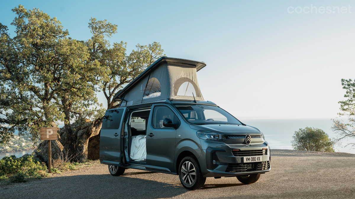 Citroën anunció que el camper Citroën Holidays abre su libro de pedidos en España. 